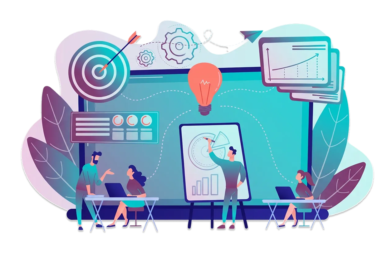 Digital Transformation Illustration